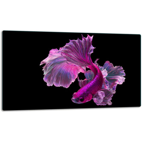 GlassplattenschneideBrett 52x30 Fisch