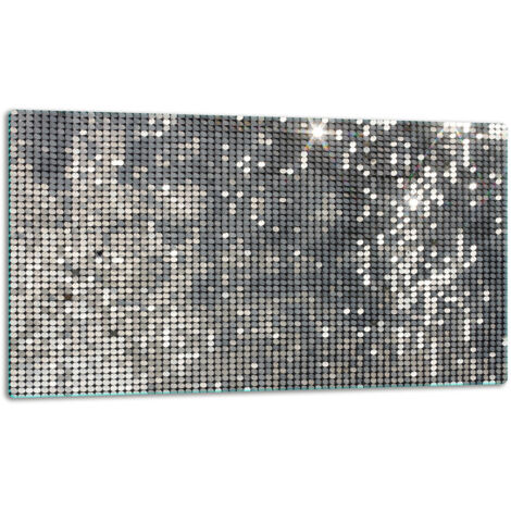 GlassplattenschneideBrett 52x30 Grau