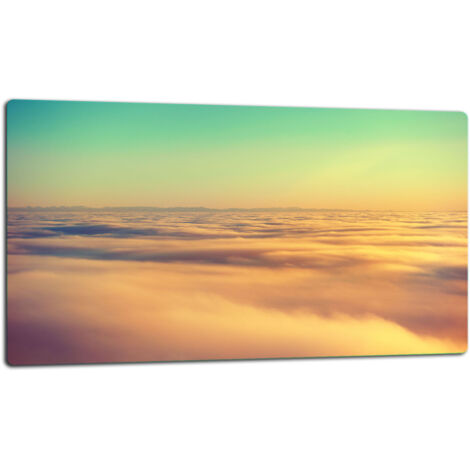 GlassplattenschneideBrett 52x30 Himmel