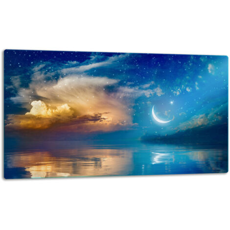 GlassplattenschneideBrett 52x30 Himmel