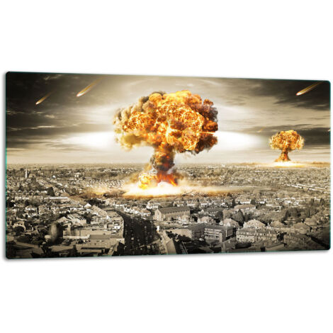 GlassplattenschneideBrett 52x30 Landschaft