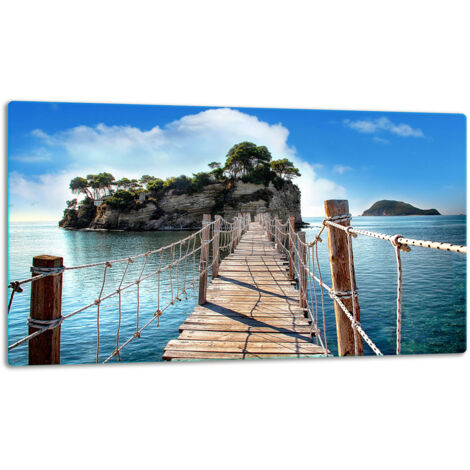 GlassplattenschneideBrett 52x30 Landschaft