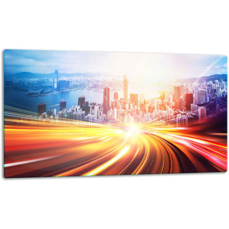 GlassplattenschneideBrett 52x30 Landschaft