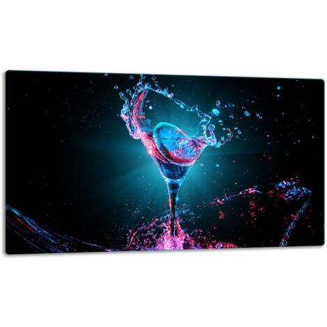 GlassplattenschneideBrett 52x30 Modern