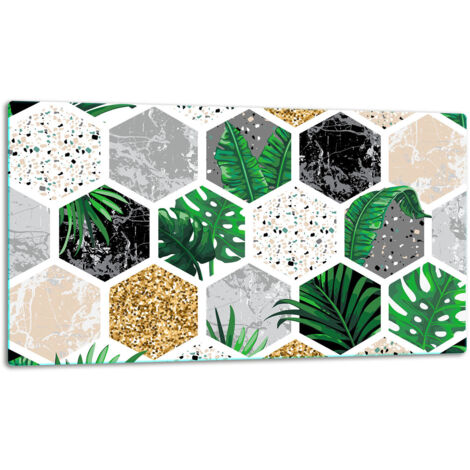 GlassplattenschneideBrett 52x30 Mosaik