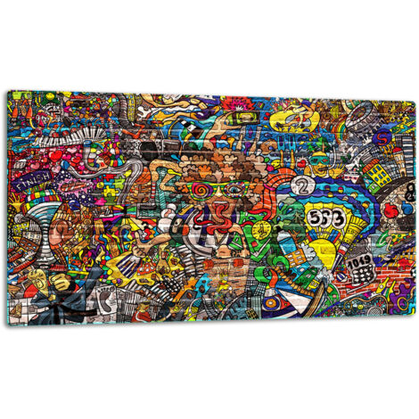 GlassplattenschneideBrett 52x30 Mosaik