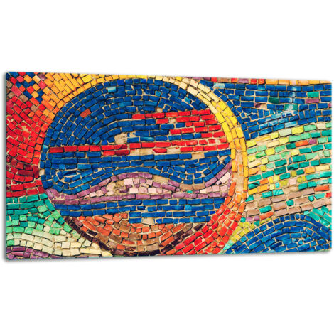 GlassplattenschneideBrett 52x30 Mosaik
