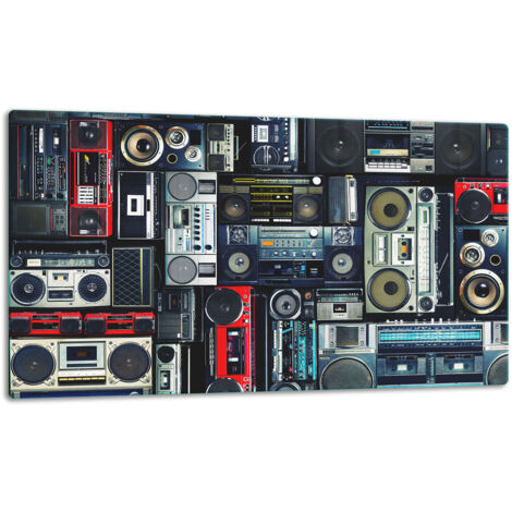 GlassplattenschneideBrett 52x30 Radio