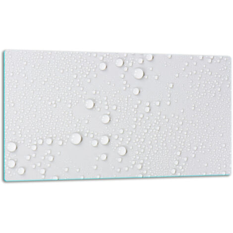 GlassplattenschneideBrett 52x30 Tropfen