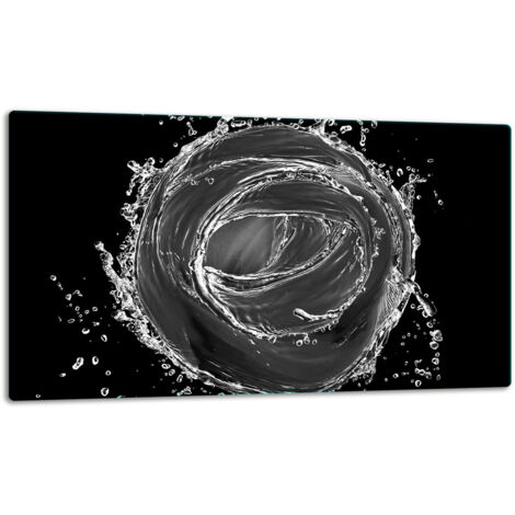GlassplattenschneideBrett 52x30 WASser