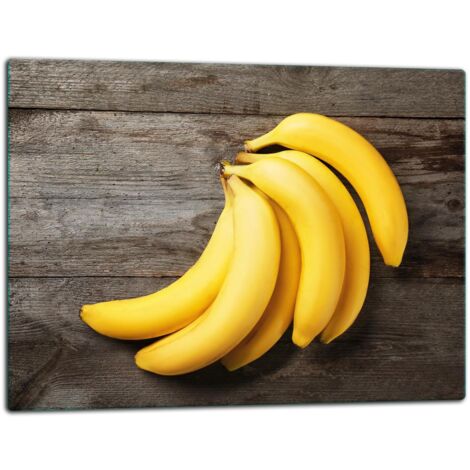 GlassplattenschneideBrett 52x40 Banan