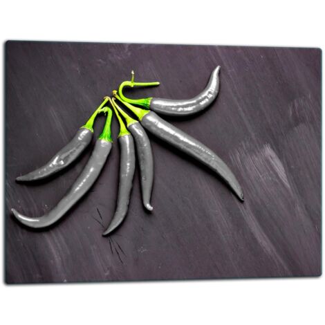 GlassplattenschneideBrett 52x40 Chili