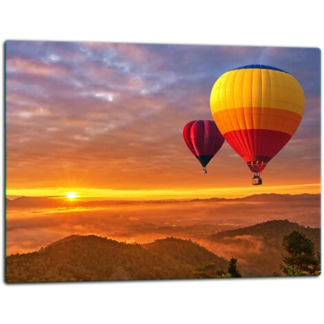 GlassplattenschneideBrett 52x40 Himmel