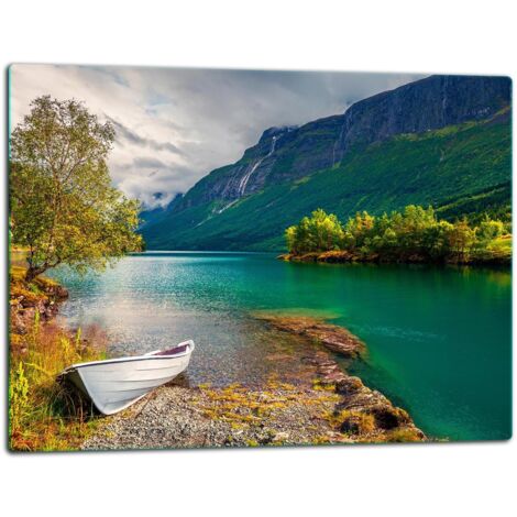 GlassplattenschneideBrett 52x40 Landschacht