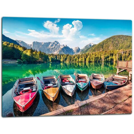 GlassplattenschneideBrett 52x40 Landschacht