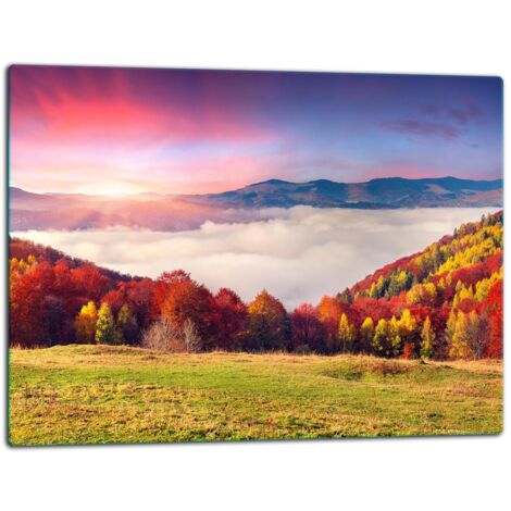 GlassplattenschneideBrett 52x40 Landschacht