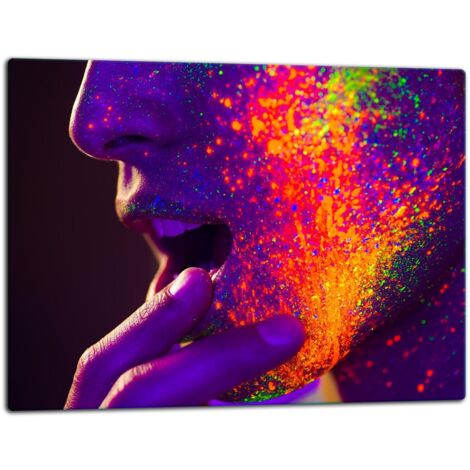 GlassplattenschneideBrett 52x40 Lippen