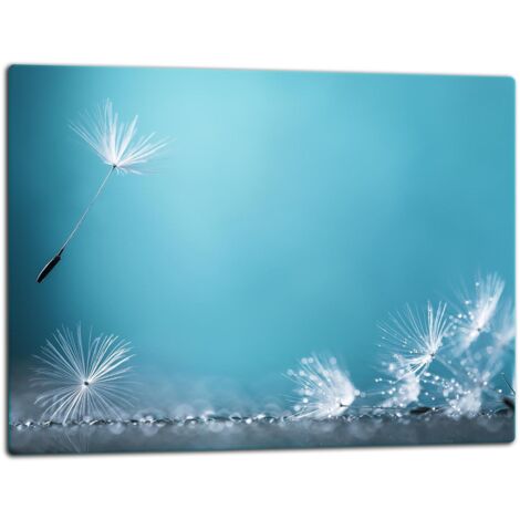 GlassplattenschneideBrett 52x40 Löwenzahn