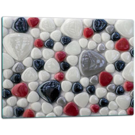 GlassplattenschneideBrett 52x40 Mosaik