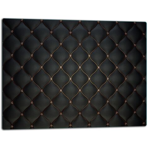 GlassplattenschneideBrett 52x40 Schwarz