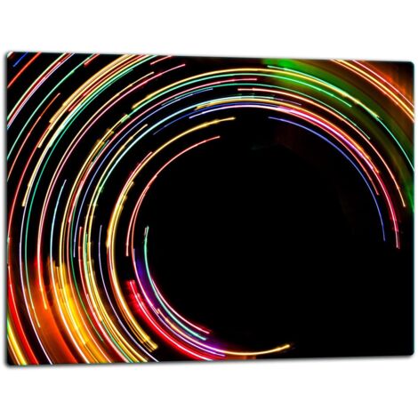 GlassplattenschneideBrett 52x40 Schwarz