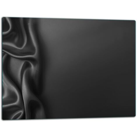GlassplattenschneideBrett 52x40 Schwarz
