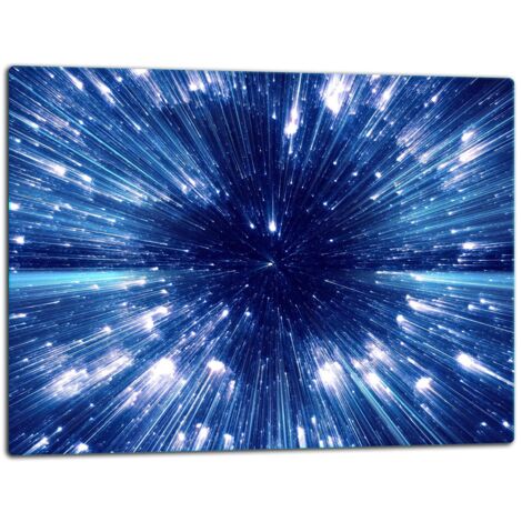GlassplattenschneideBrett 52x40 Sterne