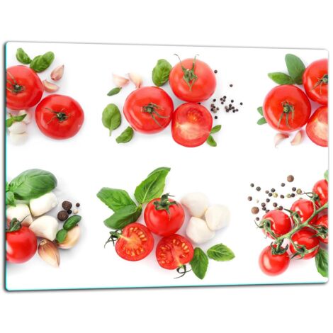 GlassplattenschneideBrett 52x40 Tomate