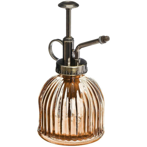 Glassprüher im Vintage-Stil, 8 x 16 cm, Bernstein