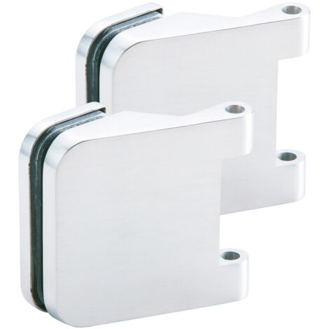 Glastürband 6325-20 LM Edelstahlfarbig rd f.3-teillig