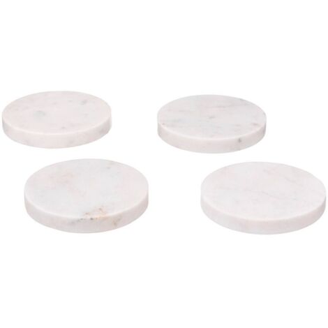 Glasuntersetzer MARBLE, Ø 10 cm, 4er-Set