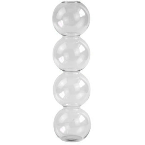 Glasvase für Hydrokultur – Floralium – Höhe 17 cm oder 22,5 cm – Schlichtes und elegantes Design – Ideales Geschenk