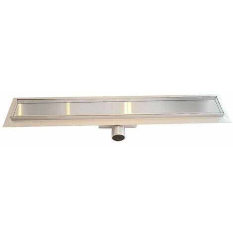 Glaswerk Westfalen- 70cm Edelstahl Flach Duschrinne Befliesbar