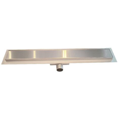 Glaswerk Westfalen- 80cm Edelstahl Flach Duschrinne  Glatt