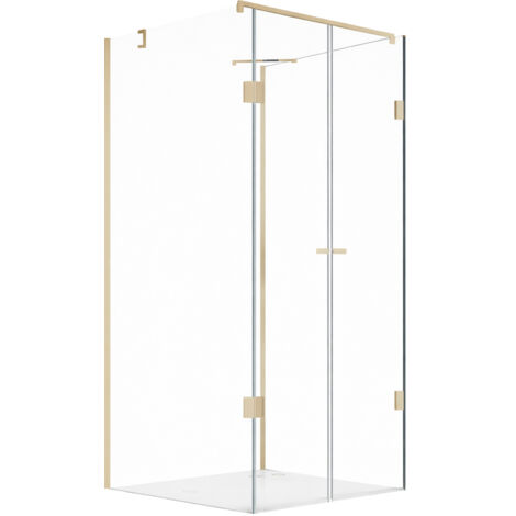 Glaswerk Westfalen - Emma 100x100x100 cm U-Form Duschkabine Weiß
