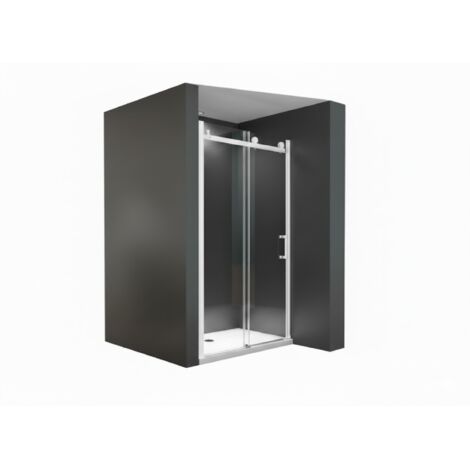 Glaswerk Westfalen - Viktoria 140x195 cm Nischendusche mit Schiebetür - Weiß