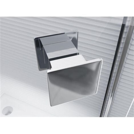 Glaszentrum Hagen - 100x100x195cm - Aya Duschkabine Dusche Duschabtrennung - 5eck - 8mm - ESG Glas