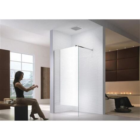 GLASZENTRUM HAGEN Glaszentrum - Hagen 118x200cm "Jade" Duschwand - Dusche - Duschabtrennung Klar