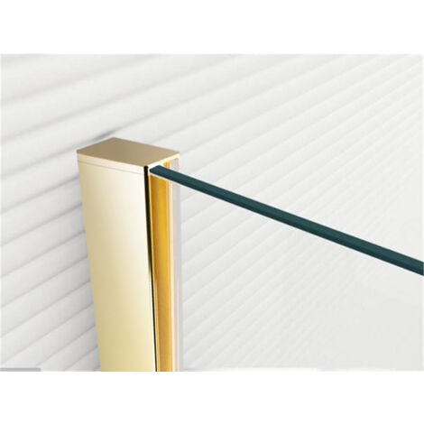 Glaszentrum Hagen - 2000x47x21 mm Aluminiumprofil - Wandprofil - Bodenprofil - GOLD