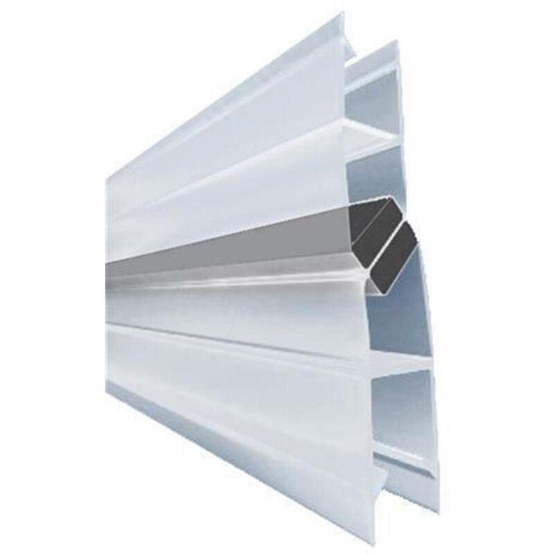 Glaszentrum Hagen - 200cm - 8mm - Joint magnétique pour cabines de douche & douches de niche - pvc