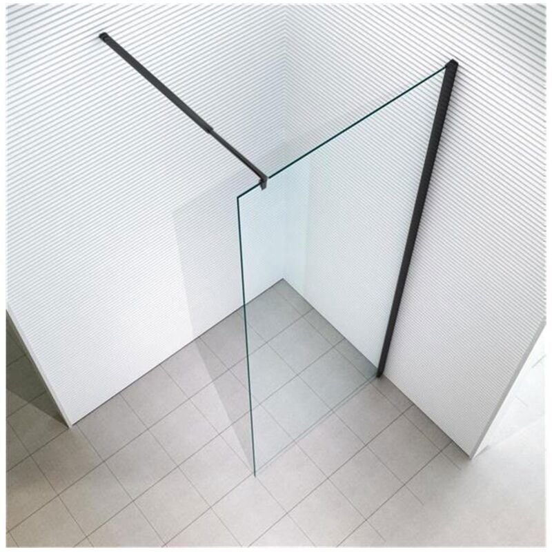 Glaszentrum Hagen - 30x200cm 'Jade-B' Ecran de douche - Douche - Cabine de douche - transparent