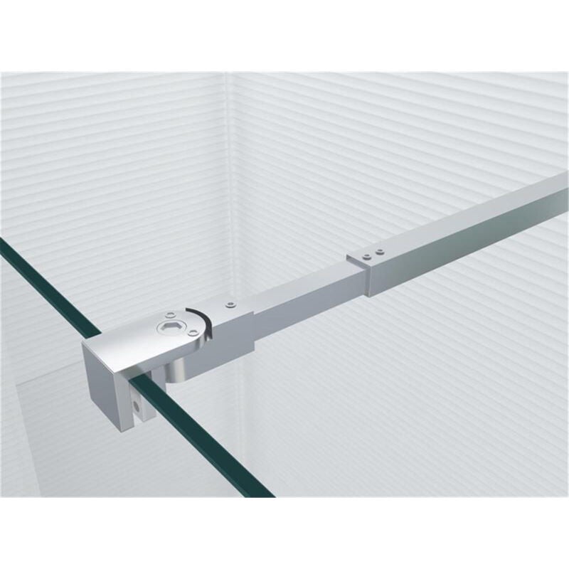 Glaszentrum Hagen - barre stabilisatrice - Flex - 700-1200mm - pour paroi de douche et cabine de douche