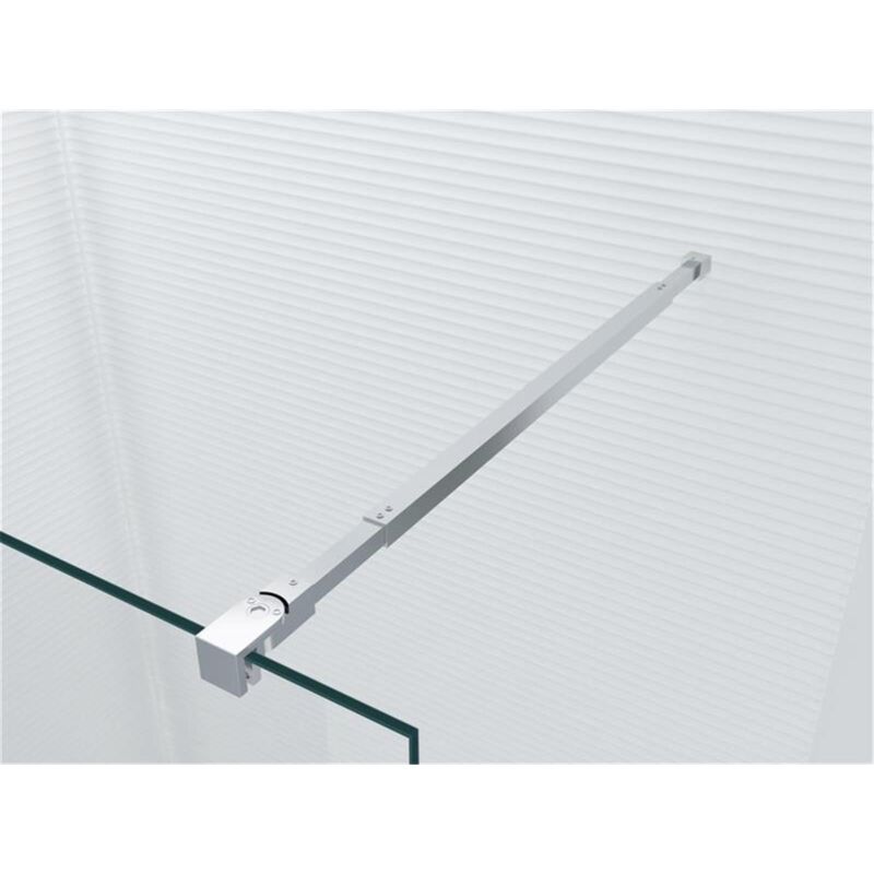 Glaszentrum Hagen - barre stabilisatrice - FlexFix - 850-1500mm - pour paroi de douche et cabine de douche