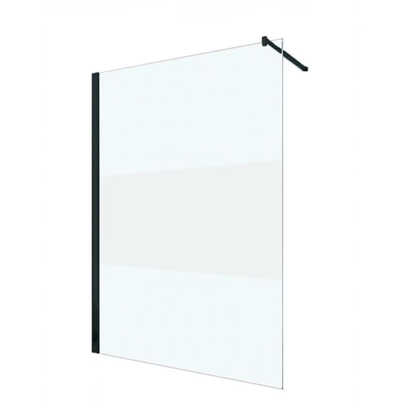 Glaszentrum Hagen - Paroi de douche à l'italienne - Jade-BK Satine Centre 10 mm 140x200cm