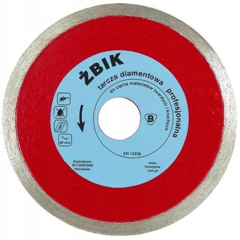 Glatte Diamantscheibe Wildcat 125 mm - TD-125 zbik