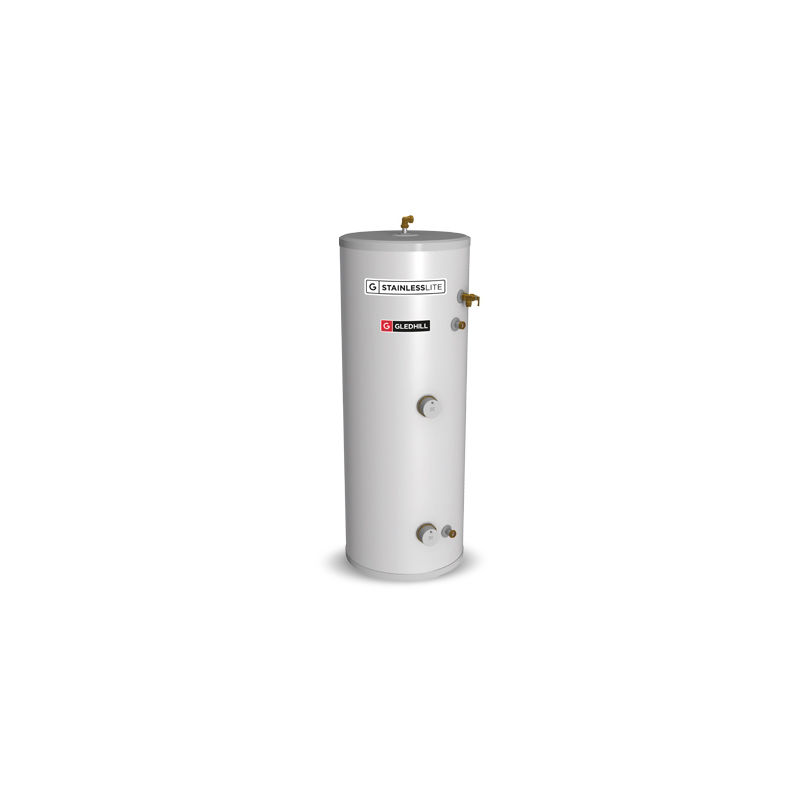 Gledhill 210 Litre Stainless Lite Plus Direct Open Vented Cylinder