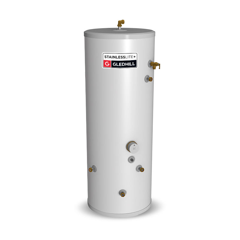 Gledhill - 180 Litre Stainless Lite Plus Indirect Unvented Cylinder