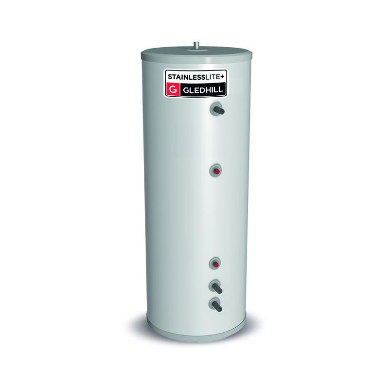 Gledhill - Stainless Lite Plus Flexible Buffer Store Vented Cylinder 90 Litre