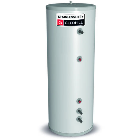 main image of "Gledhill Stainless Lite Plus Flexible Buffer Store Vented Cylinder 90 Litre"