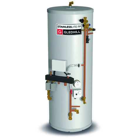 main image of "Gledhill Stainless Lite System Ready Indirect Unvented Cylinder 180 Litre"
